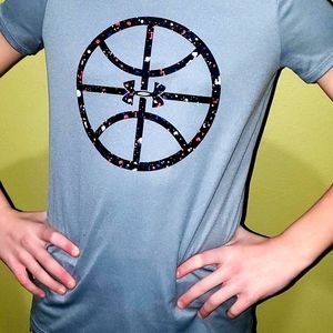 🔳🟢Under Armour Girls Basketball T-Shirt
